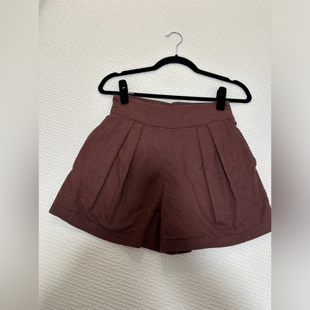 Abercrombie linen shorts - XS